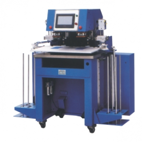 FQ-8875 Double head semi-automatic trademark transfer press　machine